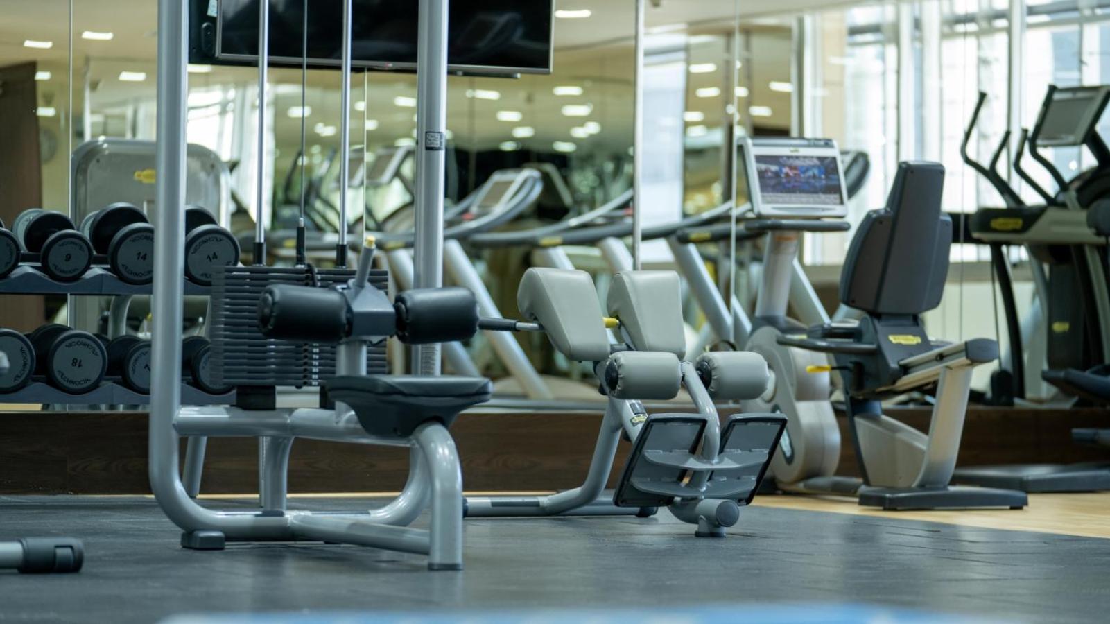 The Abdali Boulevard Hotel Amã Exterior foto The gym at the hotel