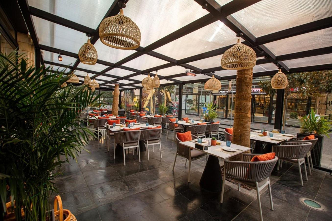 The Abdali Boulevard Hotel Amã Exterior foto The interior of the restaurant